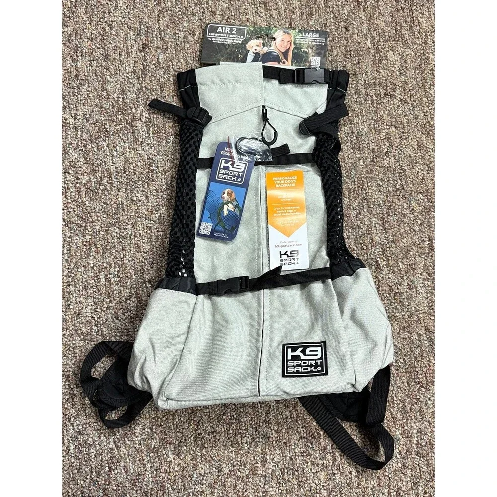 NWT K9 Sport Sack Air 2 Original Fog Carrier Size Large